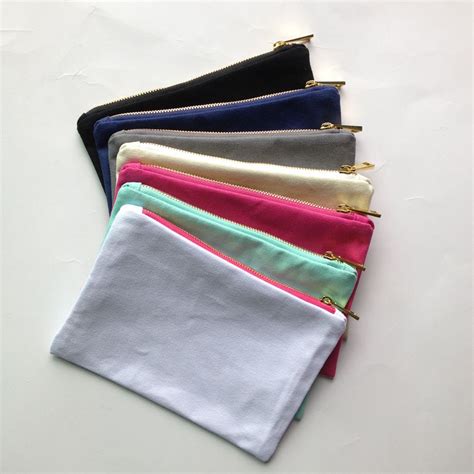 wholesale canvas makeup bags bulk.